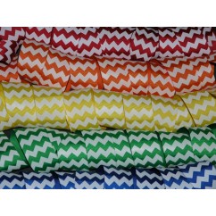 50 yards 1.5" Chevron Stripe Grosgrain Ribbon