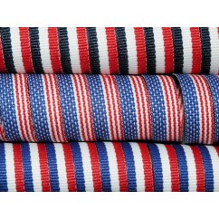 5 yards 3/8" American Patriotic Stripes Grosgrain Ribbon