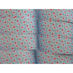 5 yards 7/8" Teeny Tiny Doggies Print Grosgrain Ribbon